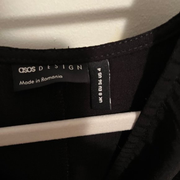 ASOS DESIGN knot front top with kimono sleeve - Picture 8 of 10